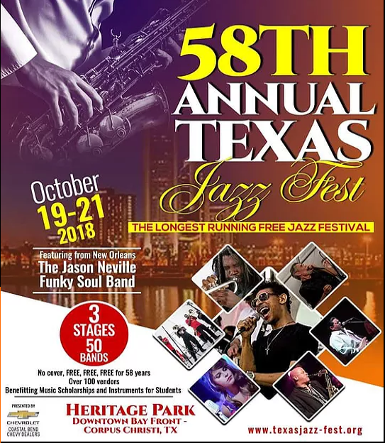 Texas Jazz Festival Heritage Park Local Event in Corpus Christi
