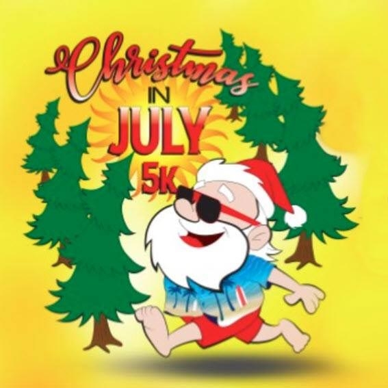 Christmas In July 5k Run Walk Elbow Room Local Event In